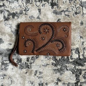 NWT American Bling wristlet/clutch with western flair